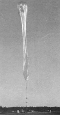 Launch of a 2 million cubic feet balloon from Fleming Field MN. Credit: Winzen Research Inc.