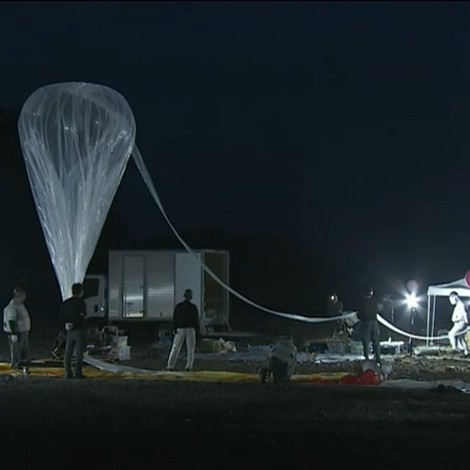 ASTROX conducts test balloon flight in Ofunato, Japan