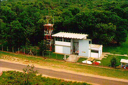 View of the integration building