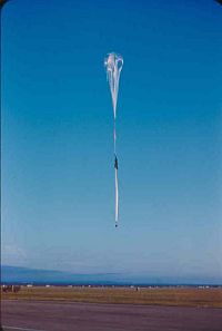Lanzamiento de una misión de muestreo desde Goodfellow AFB, Texas (Imagen: Phil Hurley)