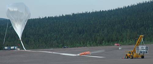Launch from Esrange