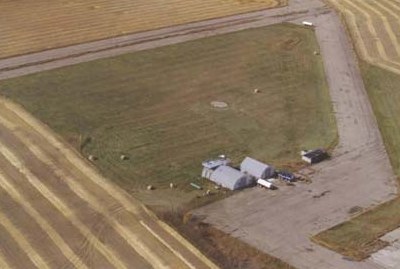Aerial View of the Vanscoy site